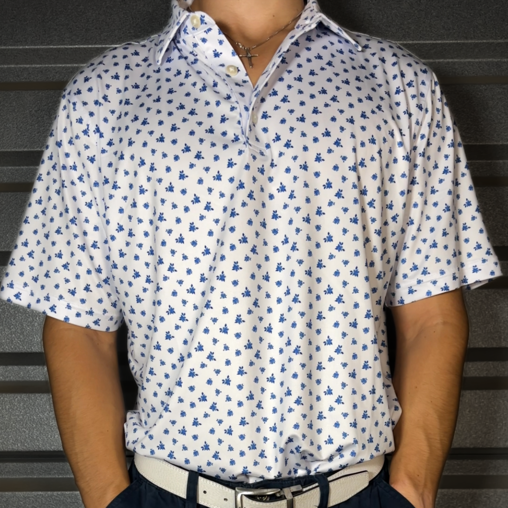 Blue Blossom Polo